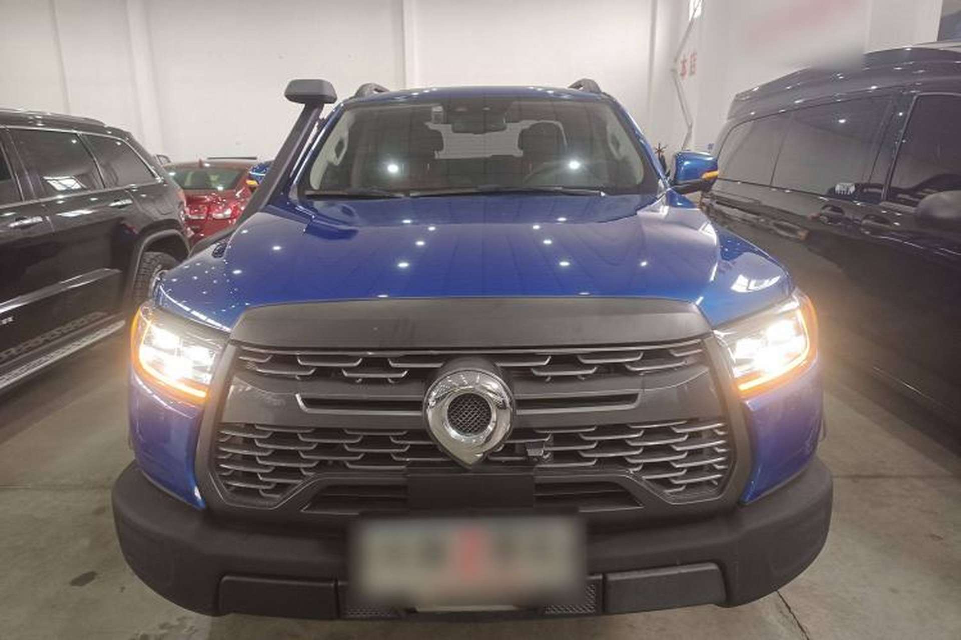 Used Great Wall Poer 2020 2.0T Off-Road Edition Automatic Diesel 4x4 High-End Version GW4D20M Front