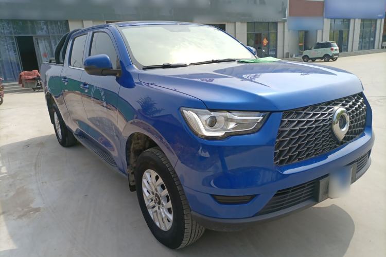 Used Great Wall Poer 2020 2.0T Commercial Version Automatic Diesel Two-Wheel Drive Elite Trim with Long Bed – GW4D20M Front Right 45 Deg