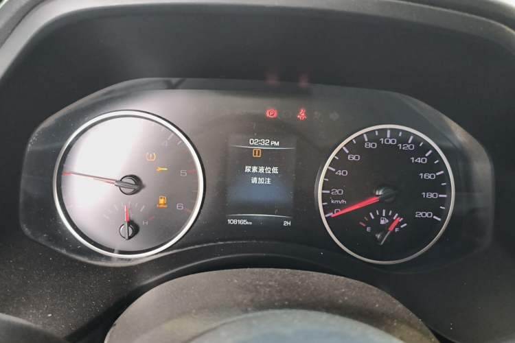 Used Great Wall Poer 2020 2.0T Off-Road Edition Manual Diesel 4x4 Custom Version GW4D20M Instrument Cluster