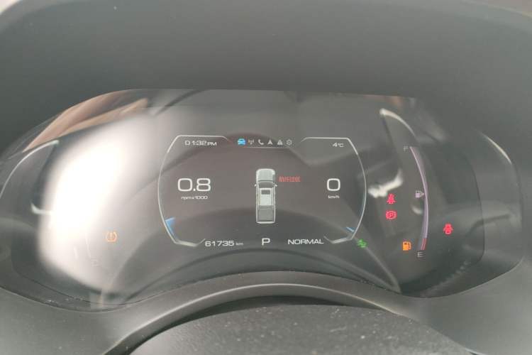 Used Great Wall Poer 2020 2.0T Off-Road Edition Automatic Diesel 4x4 High-End Version GW4D20M Instrument Cluster