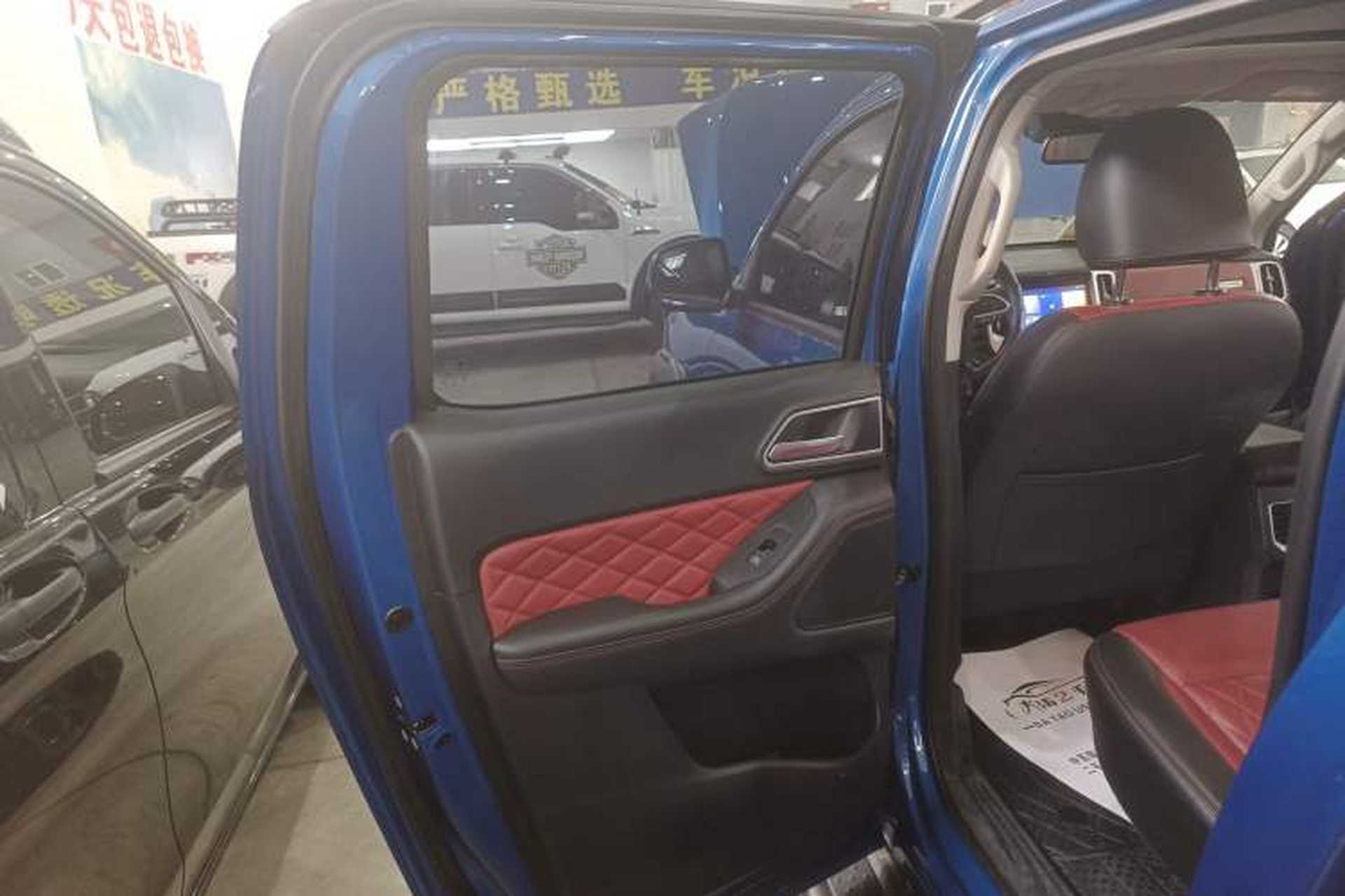 Used Great Wall Poer 2020 2.0T Off-Road Edition Automatic Diesel 4x4 High-End Version GW4D20M Left Rear Door Interior