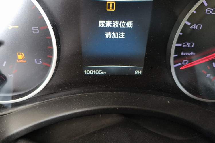 Used Great Wall Poer 2020 2.0T Off-Road Edition Manual Diesel 4x4 Custom Version GW4D20M Odometer Close Up
