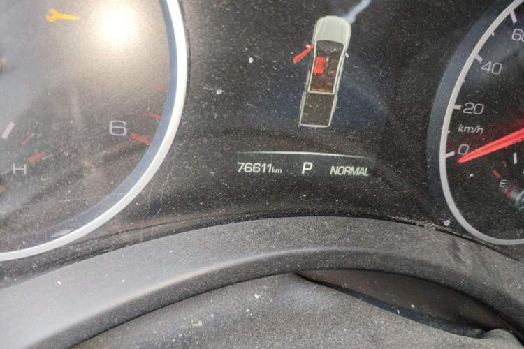 Used Great Wall Poer 2020 2.0T Automatic Diesel 4x4 Comfort Edition GW4D20M Odometer Close Up