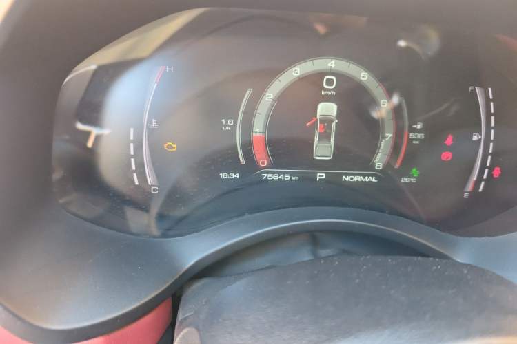 Used Great Wall Poer 2020 2.0T Off-Road Version Automatic Gasoline Four-Wheel Drive High-End Edition GW4C20B Odometer Close Up