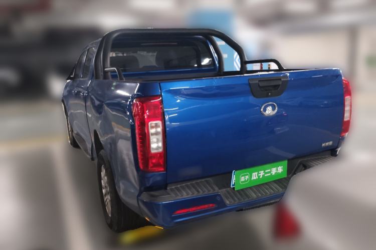 Used Great Wall Poer 2020 2.0T Commercial Version Automatic Diesel Two-Wheel Drive Elite Trim with Long Bed – GW4D20M Rear Left 45 Deg