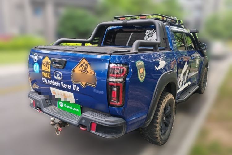 Used Great Wall Poer 2020 2.0T Off-Road Edition Automatic Diesel 4x4 Advanced Version with Trailer Capability GW4D20M Rear Right 45 Deg