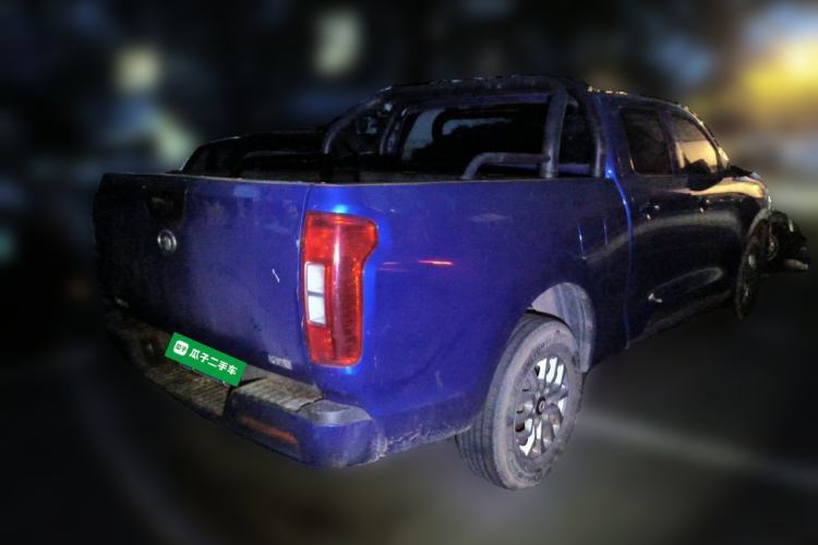 Used Great Wall Poer 2020 2.0T Commercial Version Automatic Diesel Two-Wheel Drive Elite Trim with Long Bed – GW4D20M Rear Right 45 Deg