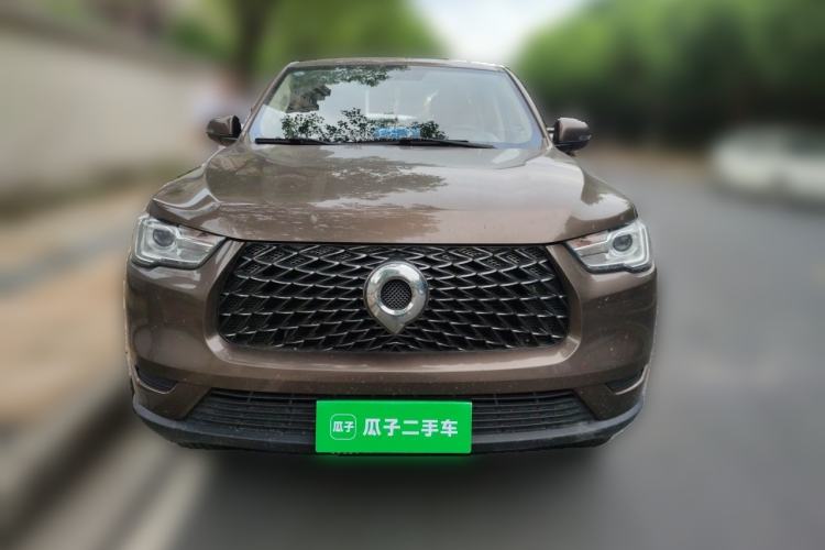 Used Great Wall Poer 2020 2.0T Commercial Version Automatic Diesel Two-Wheel Drive Elite Trim with Long Bed – GW4D20M Front