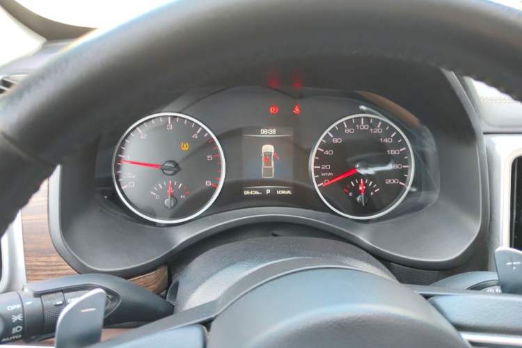 Used Great Wall Poer 2020 2.0T Automatic Diesel 4x4 Sport Edition GW4D20M Odometer Close Up