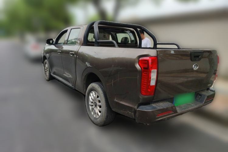Used Great Wall Poer 2020 2.0T Commercial Version Automatic Diesel Two-Wheel Drive Elite Trim with Long Bed – GW4D20M Rear Left 45 Deg