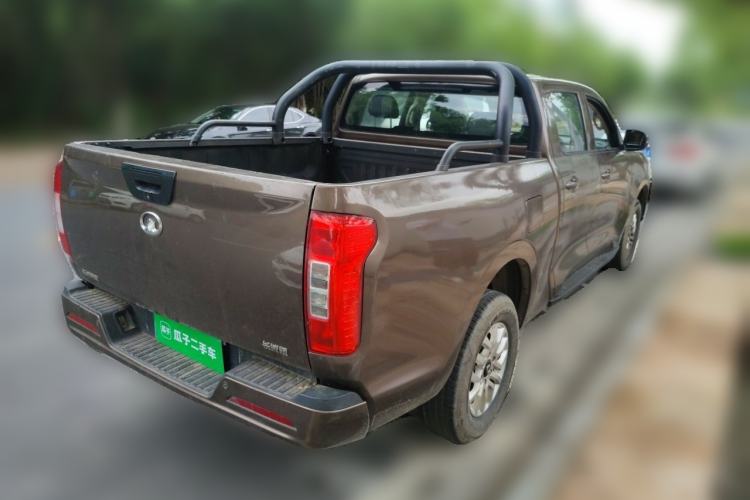 Used Great Wall Poer 2020 2.0T Commercial Version Automatic Diesel Two-Wheel Drive Elite Trim with Long Bed – GW4D20M Rear Right 45 Deg