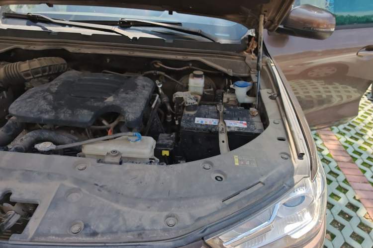 Used Great Wall Poer 2020 2.0T Commercial Version Automatic Diesel 4x4 Elite Long-Box GW4D20M Engine Bay Left