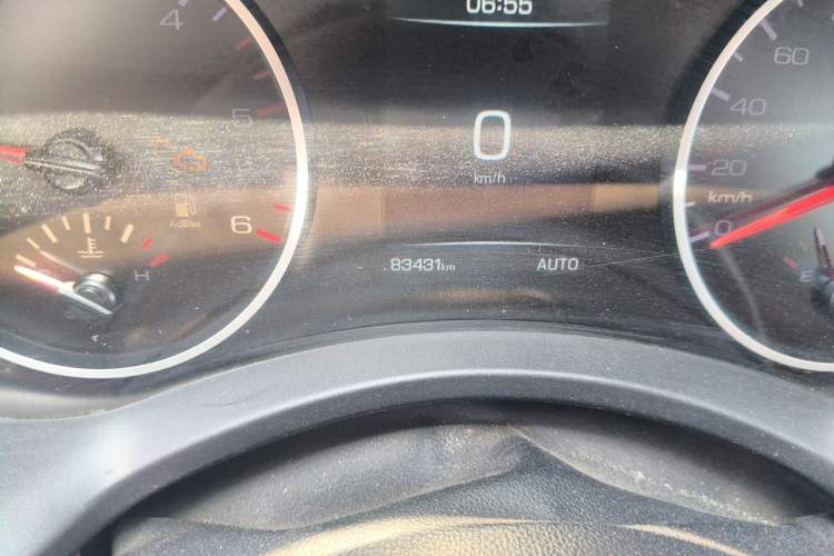 Used Great Wall Poer 2020 2.0T Commercial Version Automatic Diesel 4x4 Elite Long-Box GW4D20M Odometer Close Up