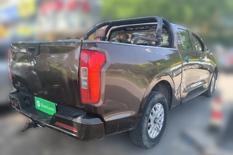 Used Great Wall Poer 2020 2.0T Commercial Version Automatic Diesel 4x4 Elite Long-Box GW4D20M Rear Right 45 Deg