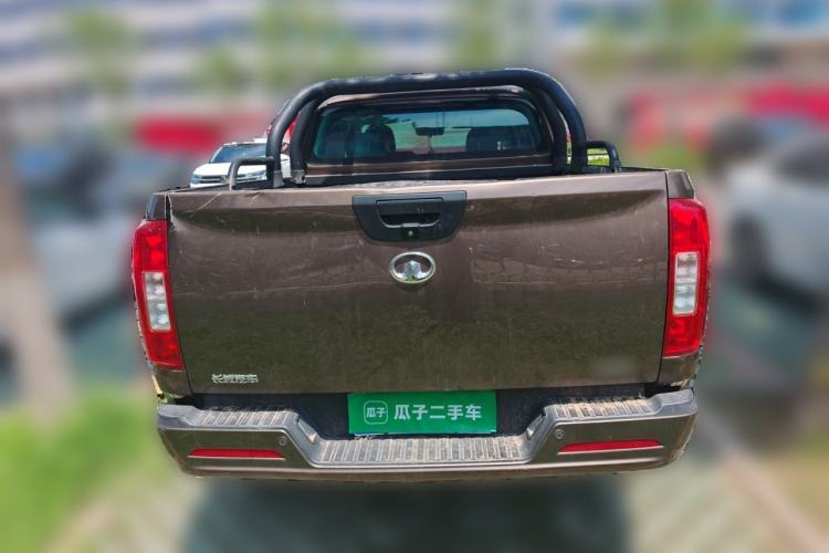 Used Great Wall Poer 2020 2.0T Commercial Version Automatic Diesel 4x4 Elite Long-Box GW4D20M Rear