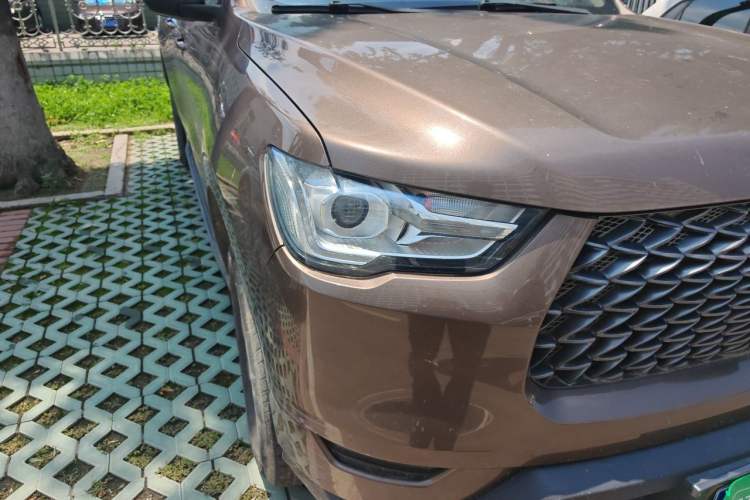Used Great Wall Poer 2020 2.0T Commercial Version Automatic Diesel 4x4 Elite Long-Box GW4D20M Right Front Headlight