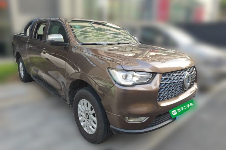 Used Great Wall Poer 2020 2.0T Commercial Version Automatic Diesel Two-Wheel Drive Navigation-Type Standard Box GW4D20M Front Right 45 Deg