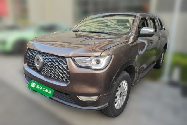 Used Great Wall Poer 2020 2.0T Commercial Version Automatic Diesel Two-Wheel Drive Navigation-Type Standard Box GW4D20M