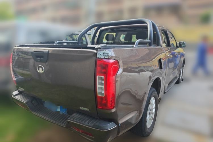 Used Great Wall Poer 2020 2.0T Commercial Version Automatic Diesel Two-Wheel Drive Navigation-Type Standard Box GW4D20M Rear Right 45 Deg