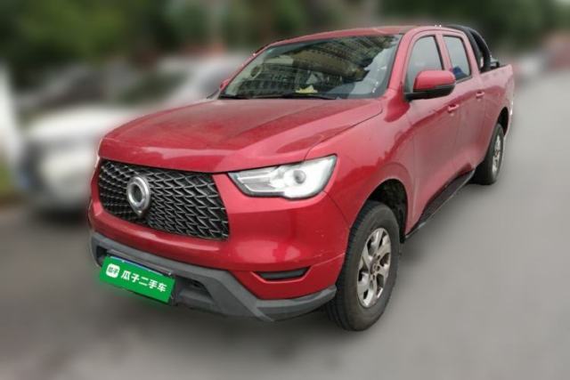Used Great Wall Poer 2020 2.0T Commercial Version Automatic Diesel Two-Wheel Drive Elite Trim with Long Bed – GW4D20M