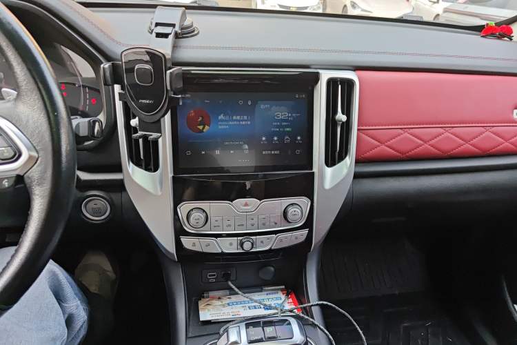 Used Great Wall Poer 2020 2.0T Off-Road Version Automatic Gasoline Four-Wheel Drive High-End Edition GW4C20B Audio And AC Panel