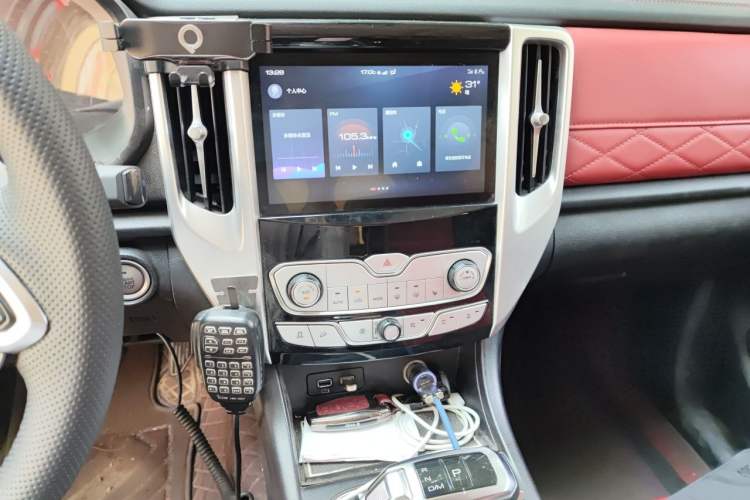 Used Great Wall Poer 2020 2.0T Off-Road Edition Automatic Gasoline 4x4 Advanced Version GW4C20B Audio And AC Panel
