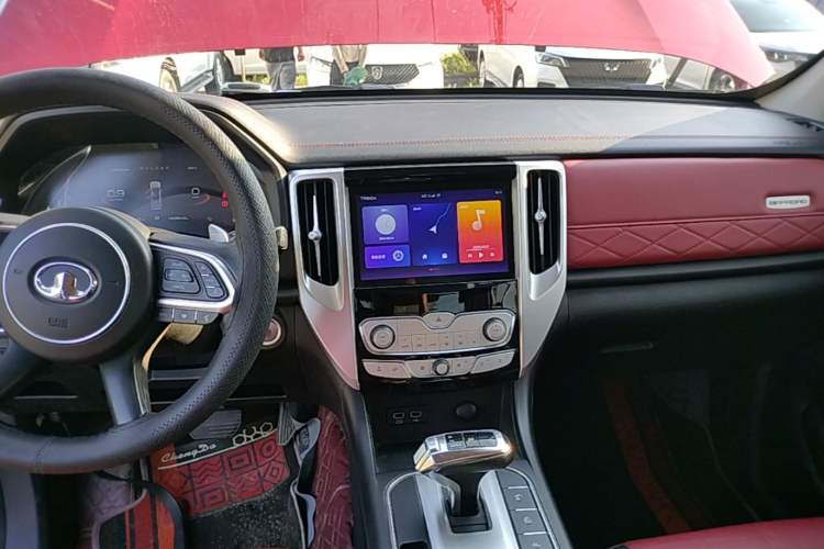 Used Great Wall Poer 2020 2.0T Off-Road Version Automatic Gasoline Four-Wheel Drive High-End Edition GW4C20B Audio And AC Panel