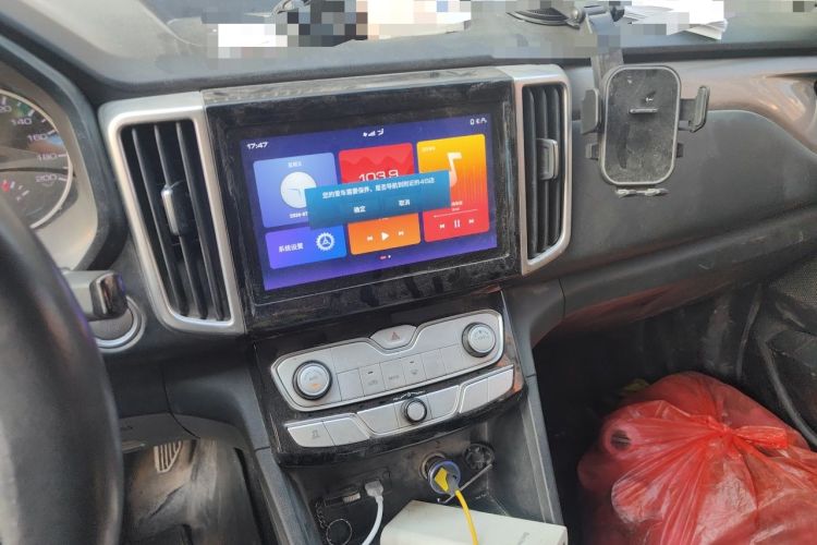 Used Great Wall Poer 2020 2.0T Commercial Version Automatic Diesel Two-Wheel Drive Elite Trim with Long Bed – GW4D20M Audio And AC Panel