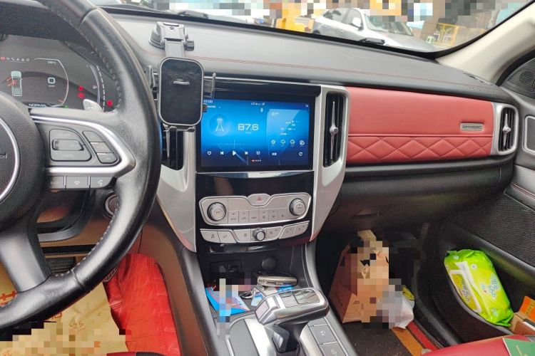 Used Great Wall Poer 2020 2.0T Off-Road Version Automatic Gasoline Four-Wheel Drive High-End Edition GW4C20B Audio And AC Panel