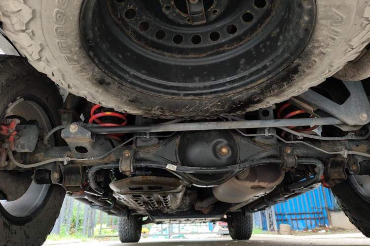 Used Great Wall Poer 2020 2.0T Off-Road Edition Automatic Gasoline 4x4 Limited Edition GW4C20B Chassis Rear