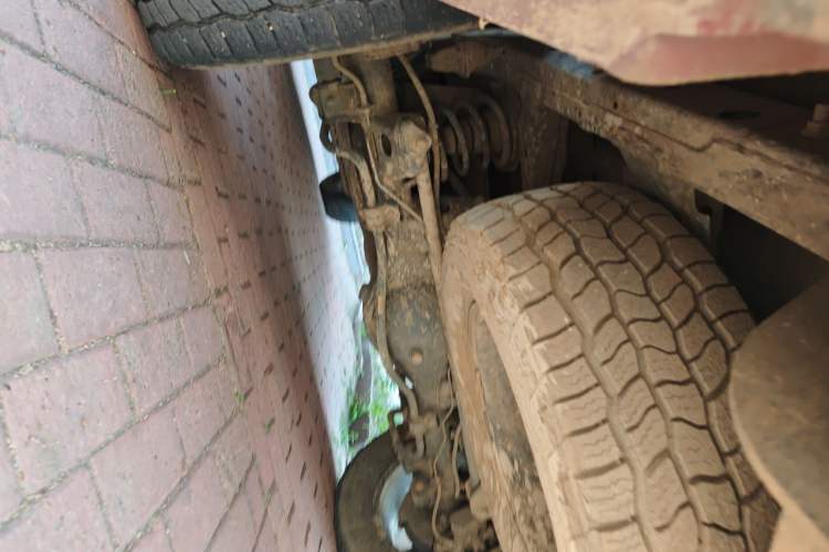 Used Great Wall Poer 2020 2.0T Off-Road Edition Automatic Diesel 4x4 High-End Version GW4D20M Chassis Rear Left
