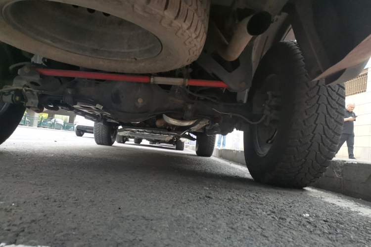 Used Great Wall Poer 2020 2.0T Off-Road Version Automatic Gasoline Four-Wheel Drive High-End Edition GW4C20B Chassis Rear