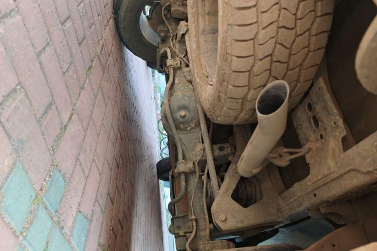 Used Great Wall Poer 2020 2.0T Off-Road Edition Automatic Diesel 4x4 High-End Version GW4D20M Chassis Rear Right