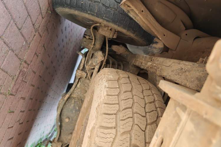 Used Great Wall Poer 2020 2.0T Off-Road Edition Automatic Diesel 4x4 High-End Version GW4D20M Chassis Rear