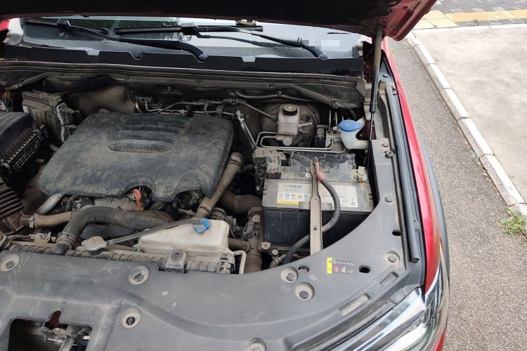 Used Great Wall Poer 2020 2.0T Off-Road Edition Automatic Gasoline 4x4 Limited Edition GW4C20B Engine Bay Left
