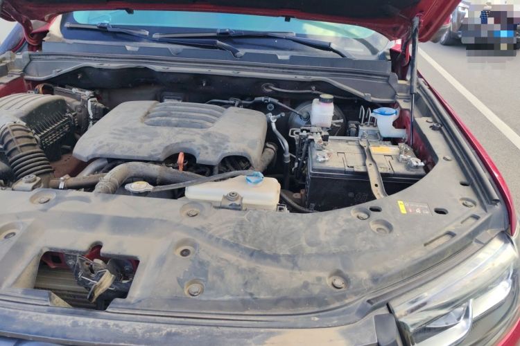 Used Great Wall Poer 2020 2.0T Off-Road Version Automatic Gasoline Four-Wheel Drive High-End Edition GW4C20B Engine Bay Left