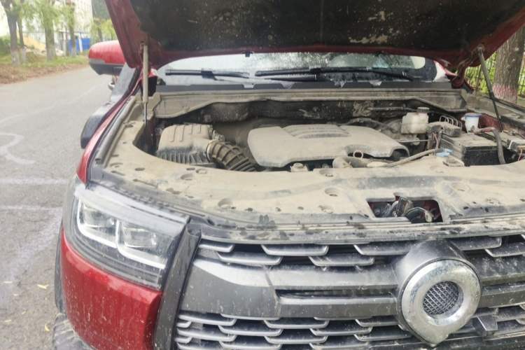 Used Great Wall Poer 2020 2.0T Off-Road Version Automatic Gasoline Four-Wheel Drive High-End Edition GW4C20B Engine Bay Right