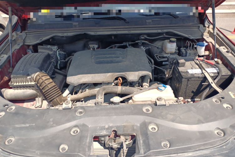 Used Great Wall Poer 2020 2.0T Off-Road Version Automatic Gasoline Four-Wheel Drive High-End Edition GW4C20B Engine Bay