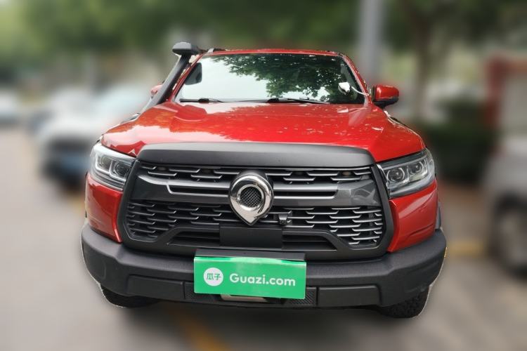 Used Great Wall Poer 2020 2.0T Off-Road Edition Automatic Diesel 4x4 High-End Version Towable Model GW4D20M Front