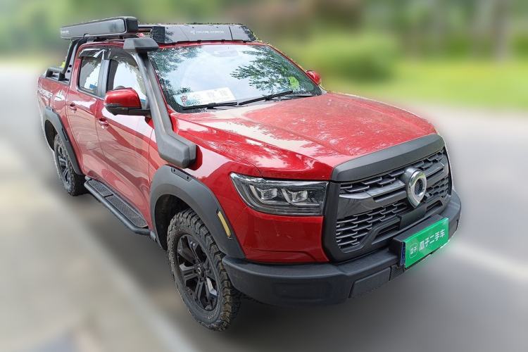 Used Great Wall Poer 2020 2.0T Off-Road Edition Automatic Gasoline 4x4 Limited-Edition Trailer Version GW4C20B Front Right 45 Deg