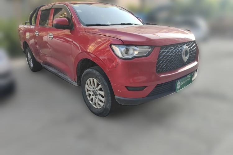 Used Great Wall Poer 2020 2.0T Commercial Version Automatic Diesel Two-Wheel Drive Elite Trim with Long Bed – GW4D20M Front Right 45 Deg