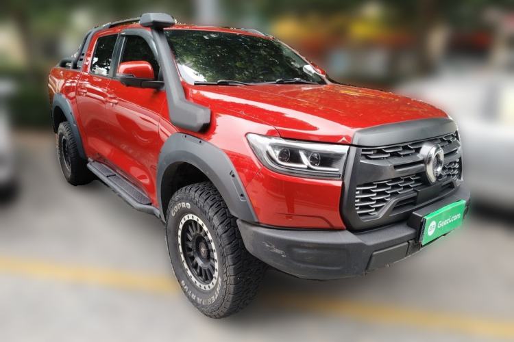Used Great Wall Poer 2020 2.0T Off-Road Edition Automatic Diesel 4x4 High-End Version Towable Model GW4D20M Front Right 45 Deg