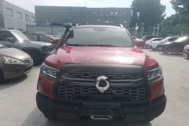 Used Great Wall Poer 2020 2.0T Off-Road Edition Automatic Diesel 4x4 High-End Version GW4D20M Front