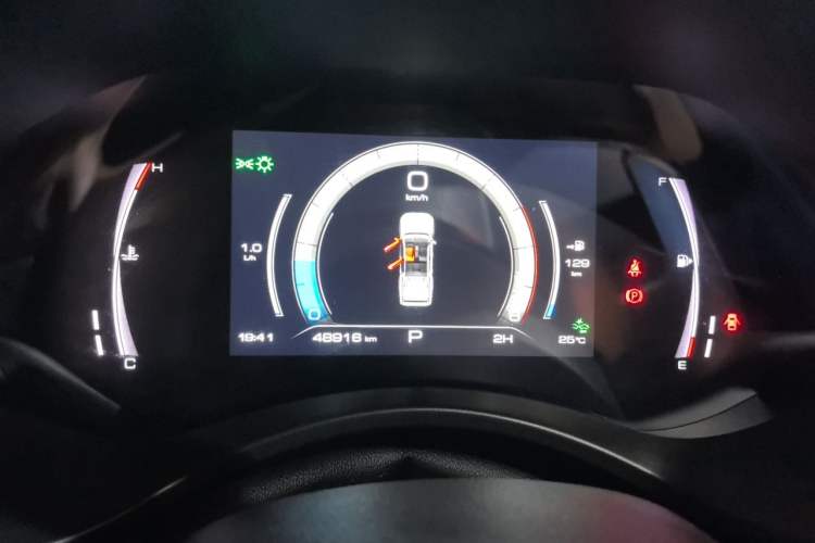 Used Great Wall Poer 2020 2.0T Off-Road Edition Automatic Diesel 4x4 High-End Version GW4D20M Instrument Cluster