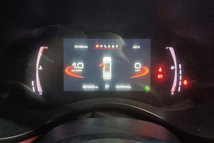 Used Great Wall Poer 2020 2.0T Off-Road Version Automatic Gasoline Four-Wheel Drive High-End Edition GW4C20B Instrument Cluster