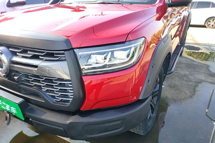 Used Great Wall Poer 2020 2.0T Off-Road Version Automatic Gasoline Four-Wheel Drive High-End Edition GW4C20B Left Front Headlight
