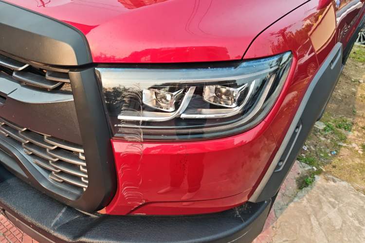 Used Great Wall Poer 2020 2.0T Off-Road Edition Automatic Diesel 4x4 High-End Version GW4D20M Left Front Headlight