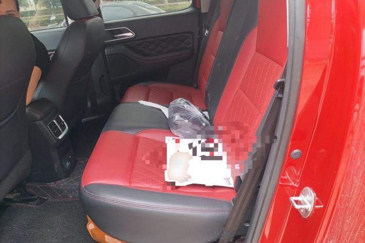 Used Great Wall Poer 2020 2.0T Off-Road Version Automatic Gasoline Four-Wheel Drive High-End Edition GW4C20B Left Rear Seat