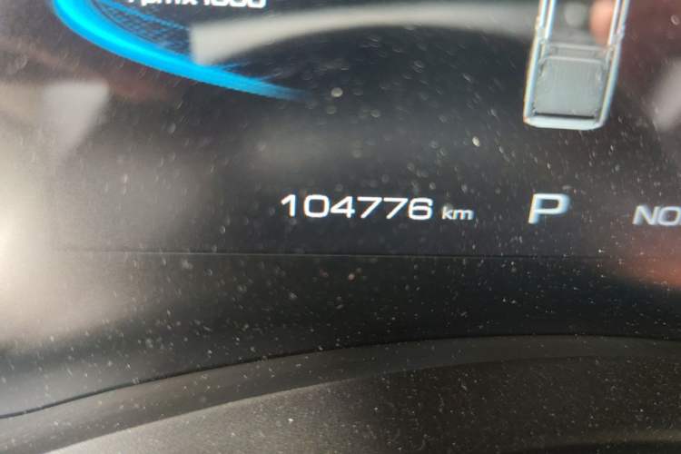 Used Great Wall Poer 2020 2.0T Off-Road Edition Automatic Gasoline 4x4 Limited Edition GW4C20B Odometer Close Up