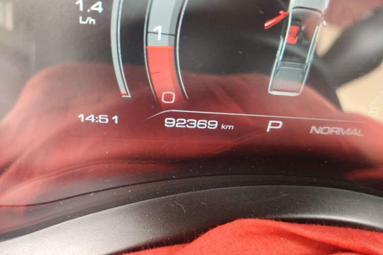 Used Great Wall Poer 2020 2.0T Off-Road Edition Automatic Gasoline 4x4 Limited Edition GW4C20B Odometer Close Up